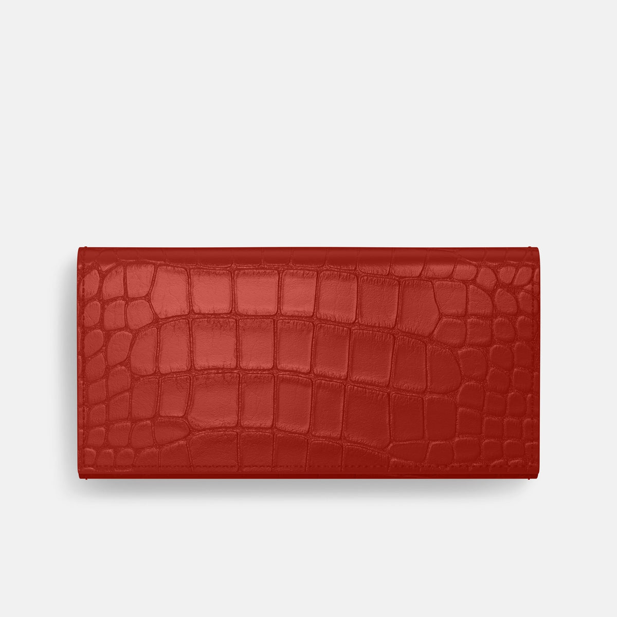 Wallet Case For iPhone 18 Pro Max In Alligator -3 | Red