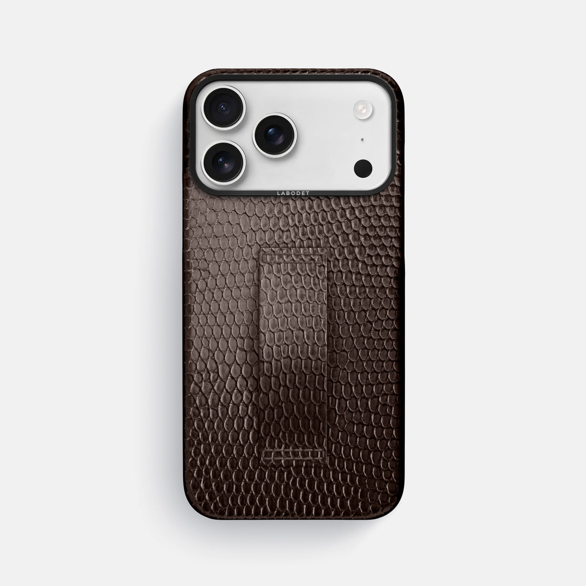 Finger Case For iPhone 17 Pro Max In Lizard -1 | Brown-Black