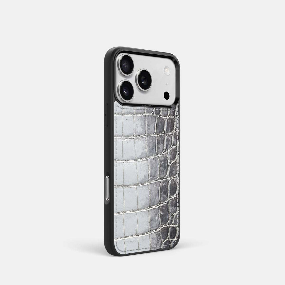 Sport Case For iPhone 18 Pro In Himalayan Crocodile -2 | Silver
