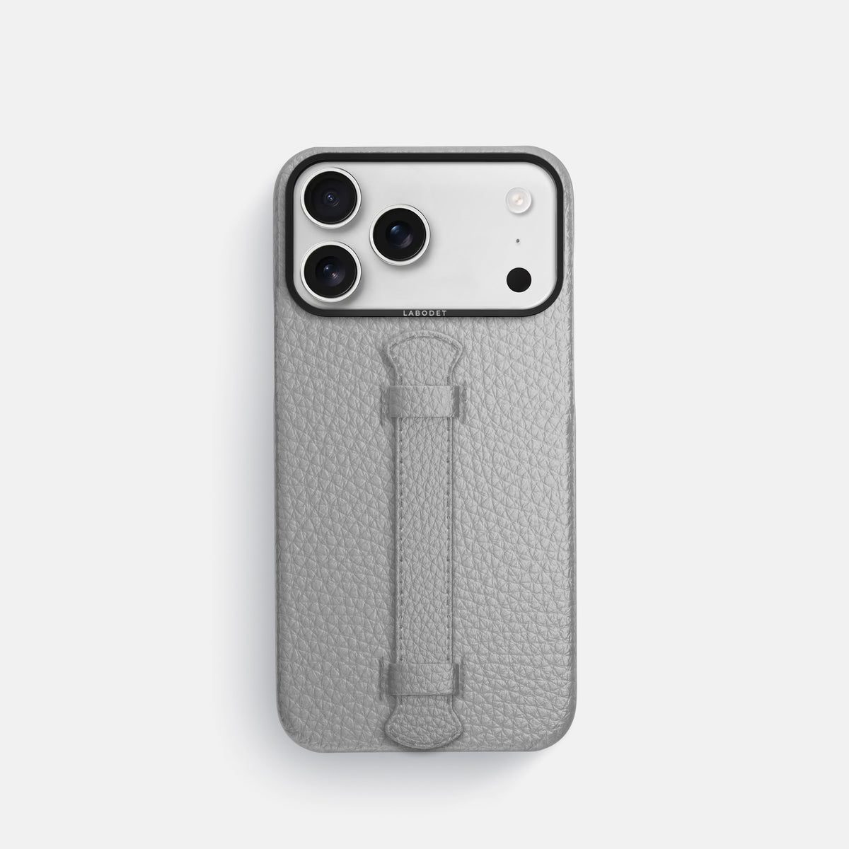 Center Handle For iPhone 17 Pro In Calf -1 | Nuage-Black