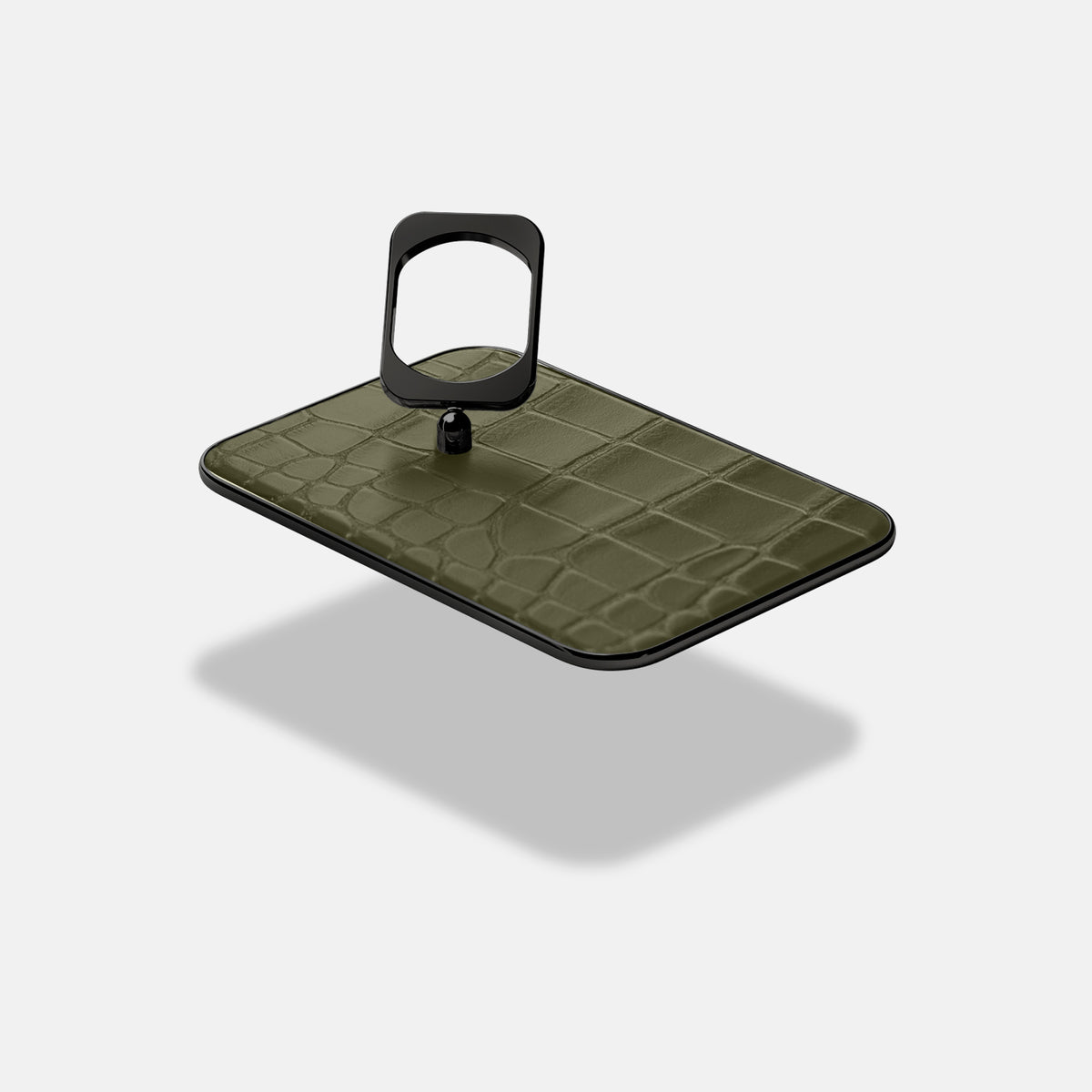 MagSafe Ring For iPhone 17 Pro In Alligator -4 | Kaki-Green-Black