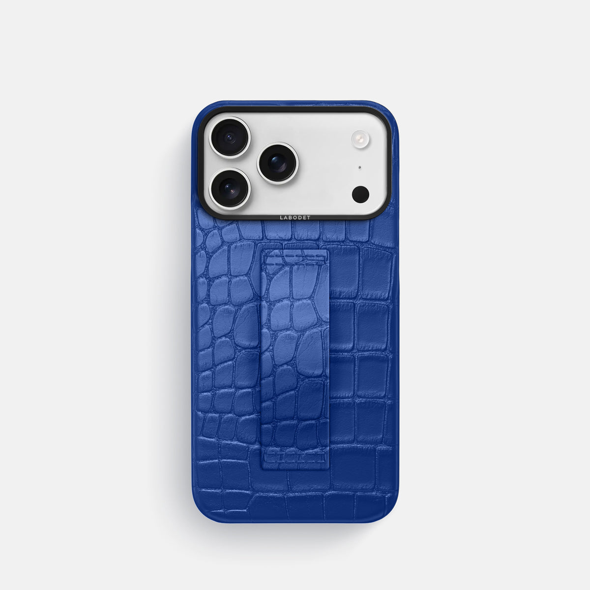 Finger Case For iPhone 17 Pro In Alligator -1 | Royal-Blue-Black