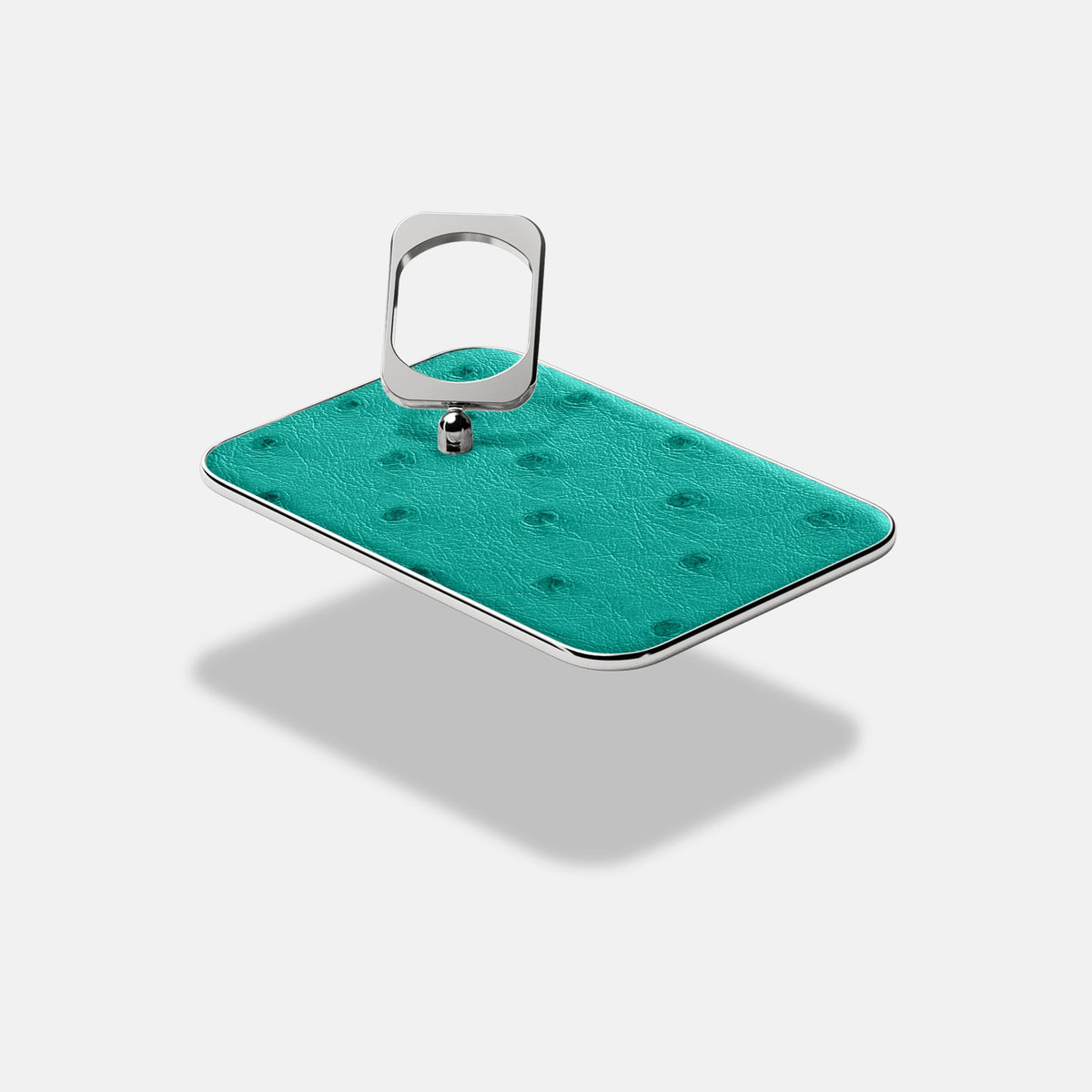 MagSafe Ring For iPhone 18 Pro In Ostrich -4 | Turquoise-Steel
