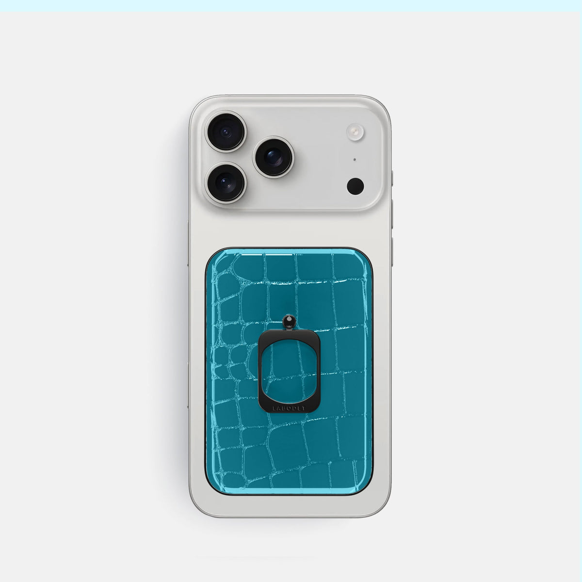 MagSafe Ring For iPhone 18 Pro In Shiny Alligator -2 | Curacao-Black
