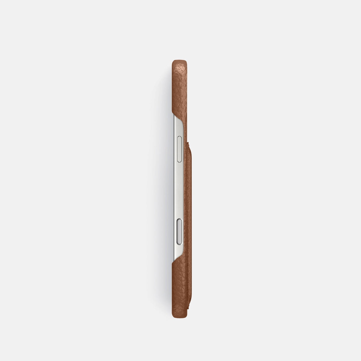 Slim Card Case For iPhone 18 Pro In Calf -3 | Caramel