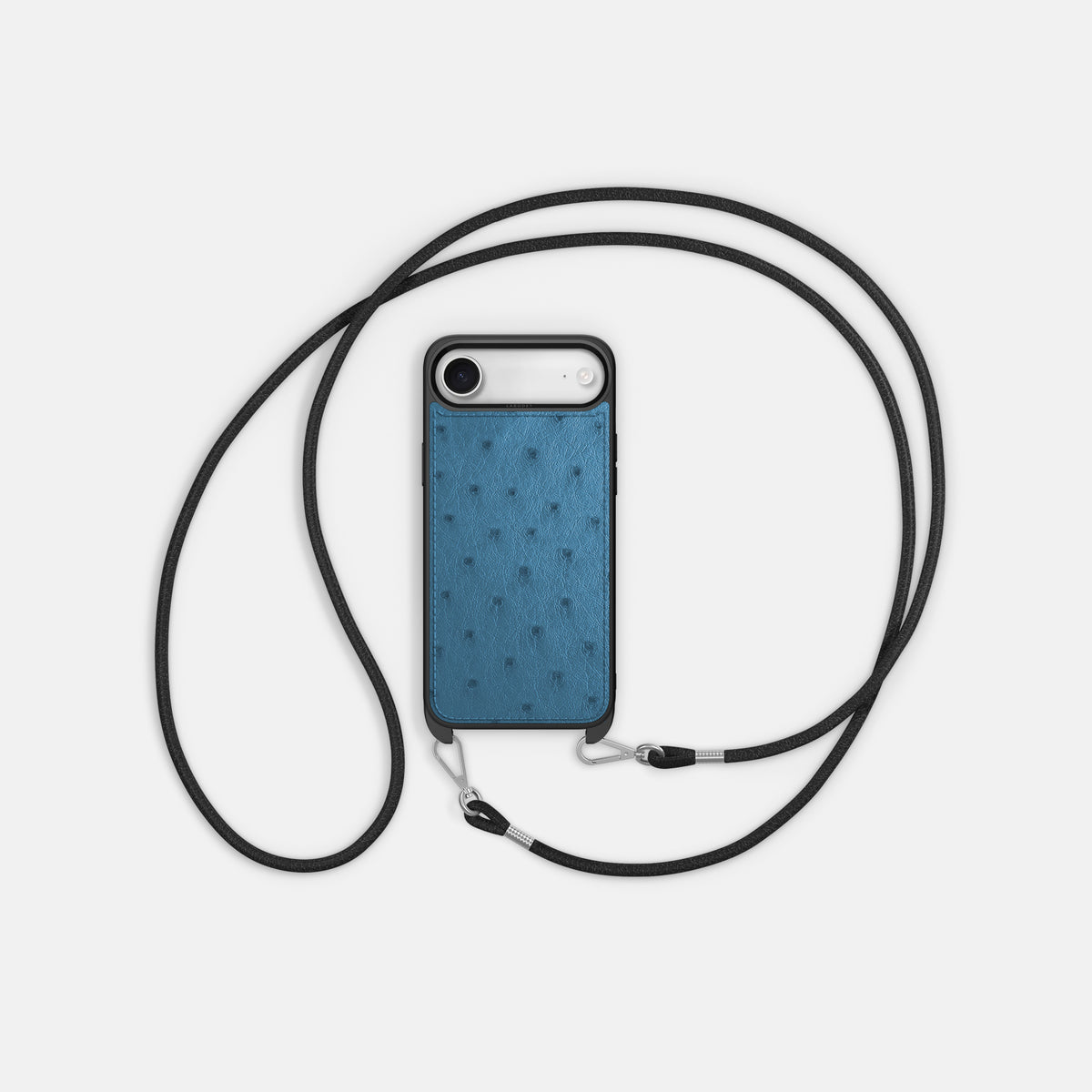 Crossbody Sport Case For iPhone 17 Air In Ostrich -5 | Blue-Jeans