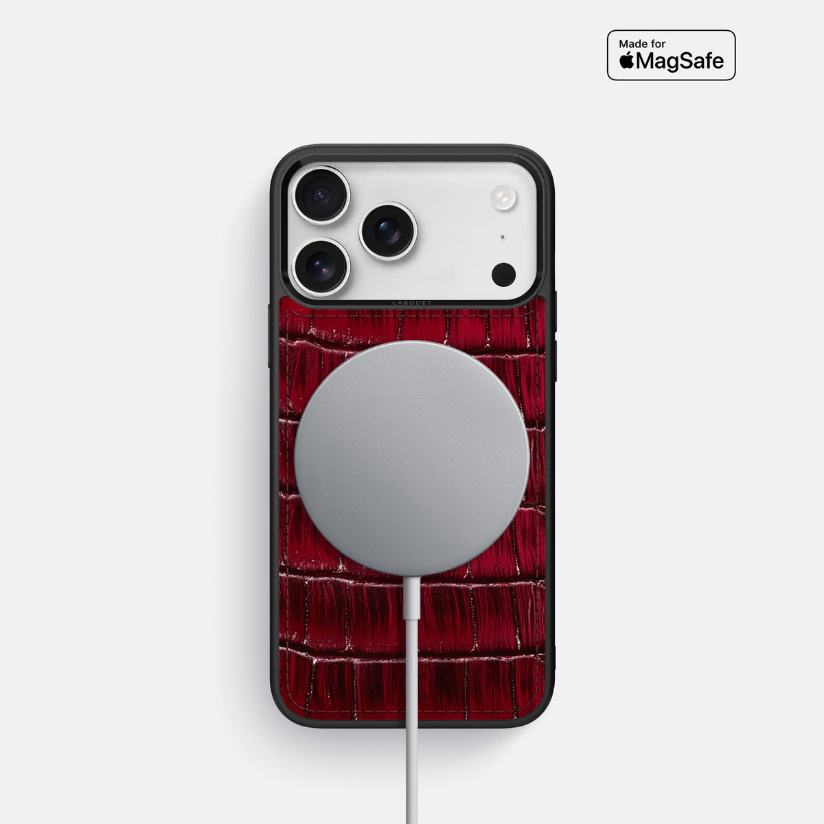 Sport Case For iPhone 17 Pro In Patina Alligator -5 | Havana-Burgundy