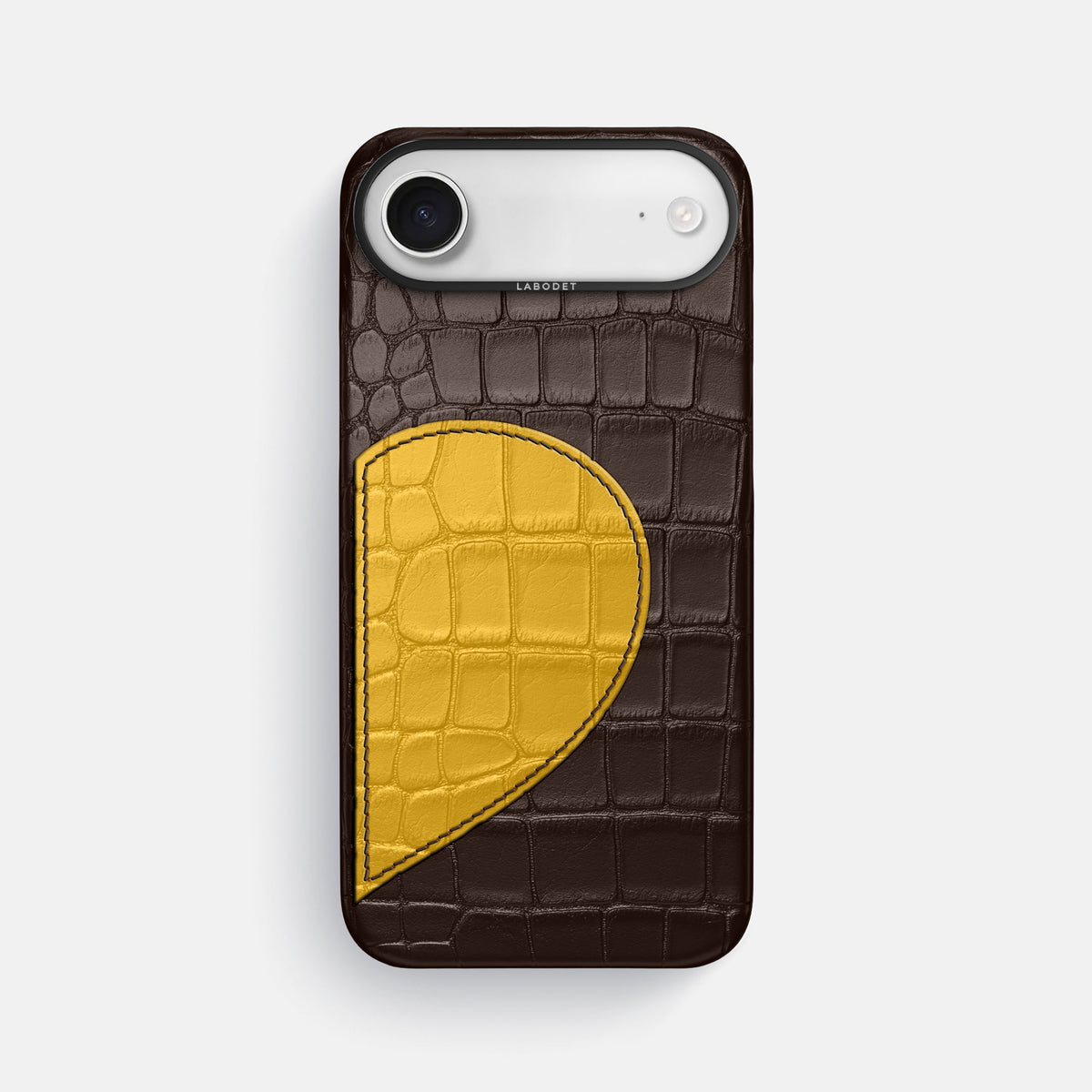 Classic Case With Half Heart - Right For iPhone 17 Air In Alligator