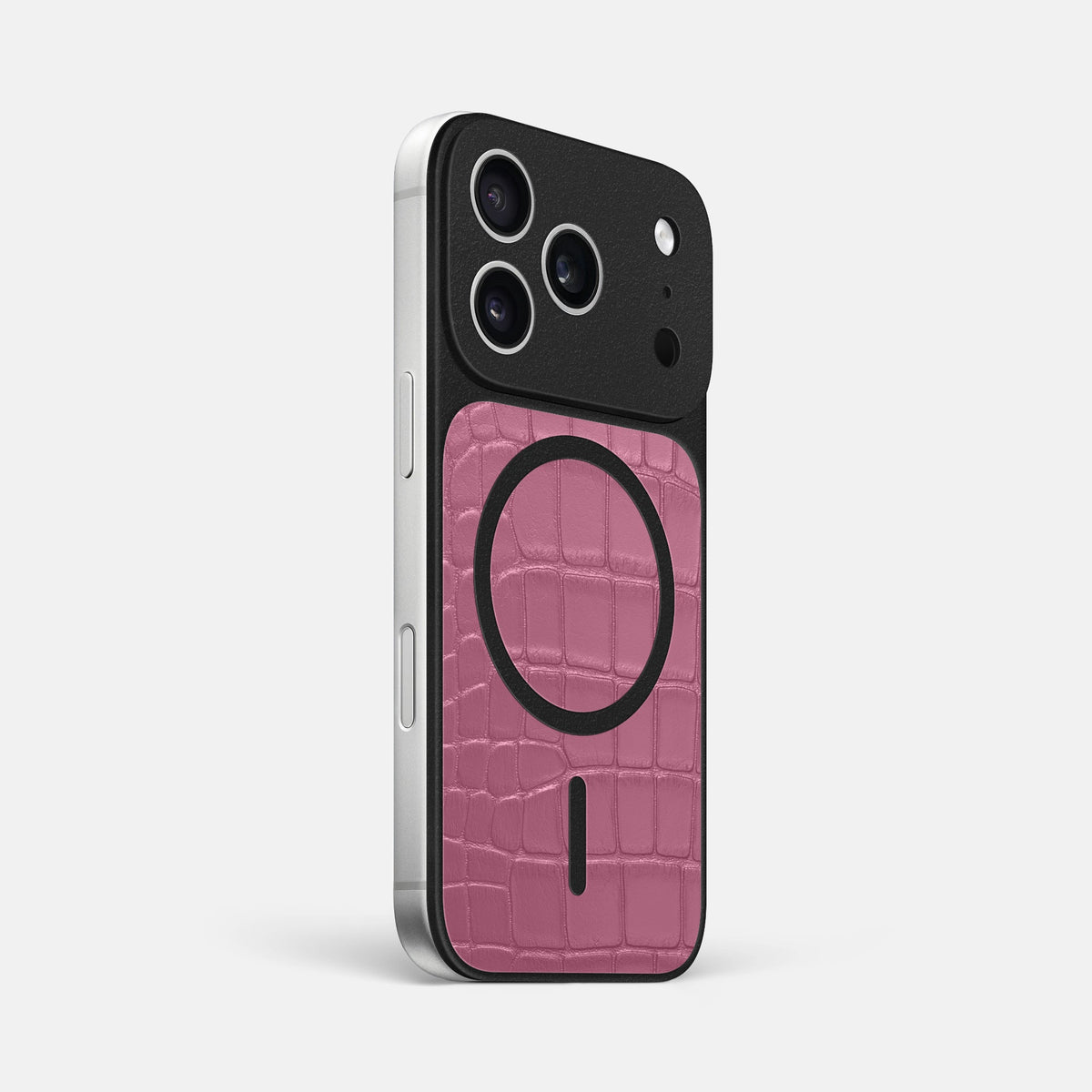 MagSafe Mask For iPhone 18 Pro Max In Alligator -2 | Pink-Lagoon
