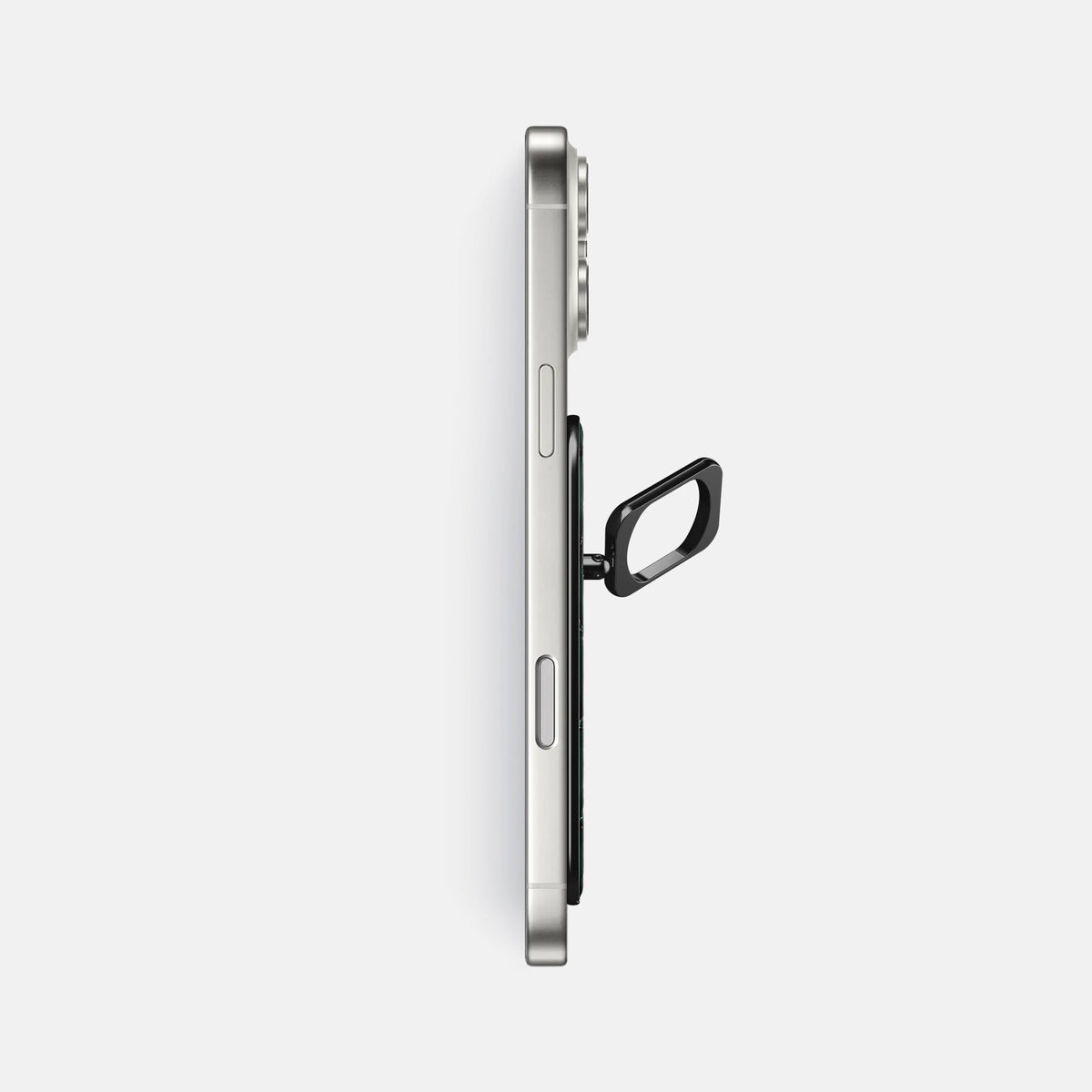 MagSafe Ring For iPhone 18 Pro Max In Patina Alligator -3 | Green-Black