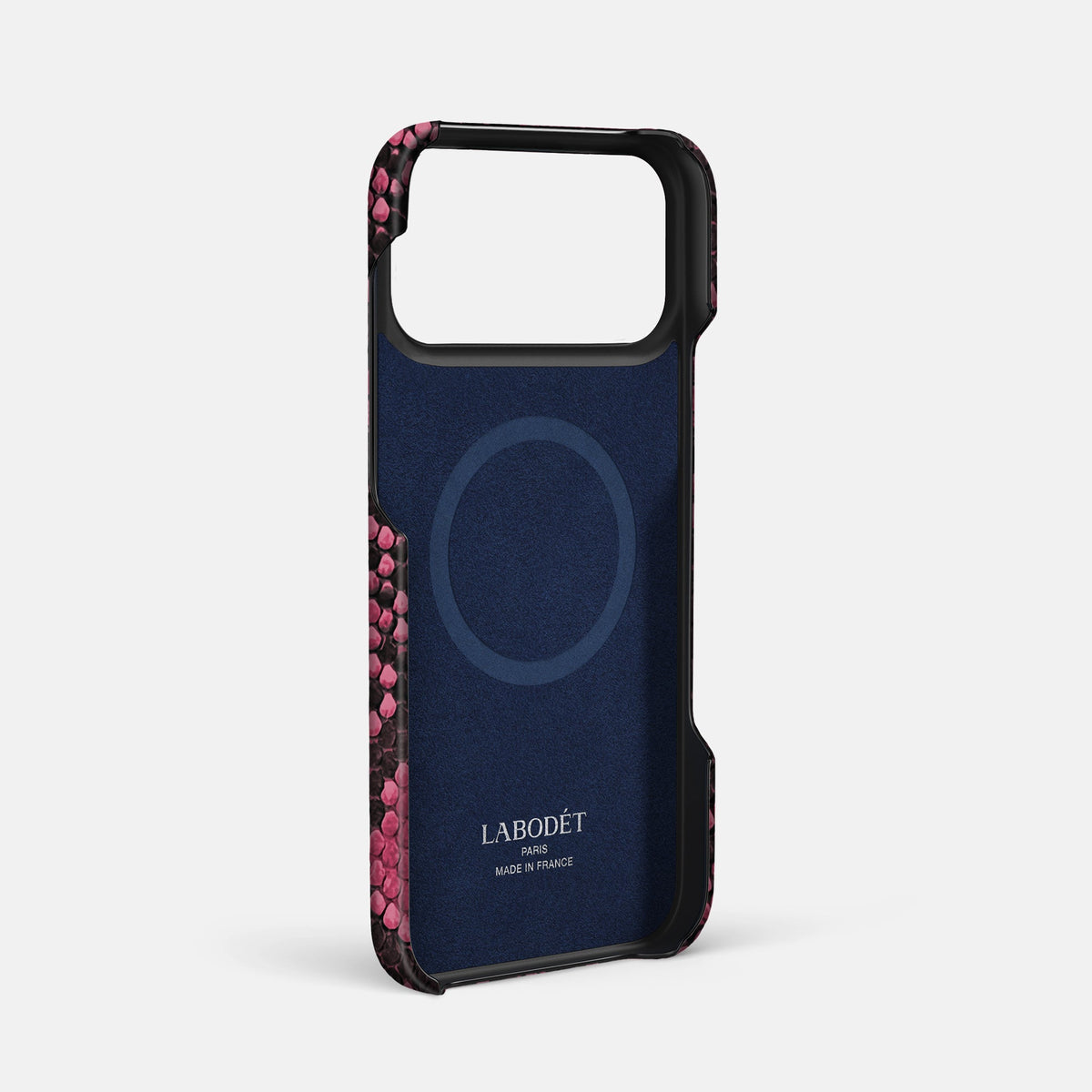 Slim Case For iPhone 18 Pro Max In Deluxe Python -4 | Burgundy