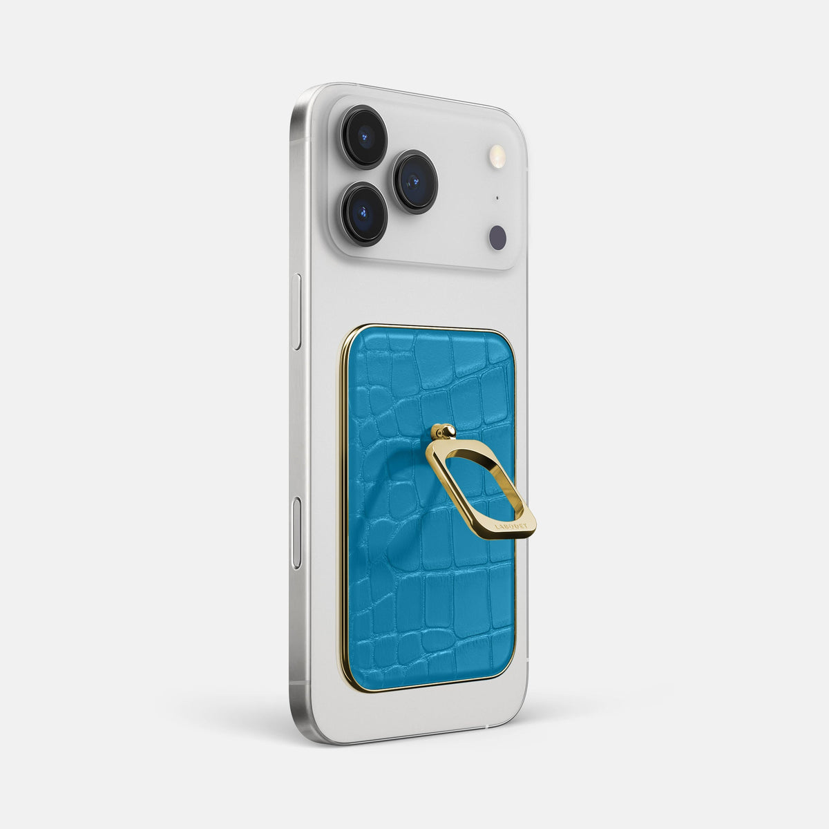MagSafe Ring For iPhone 18 Pro Max In Alligator -2 | Curaçao-Blue-Gold