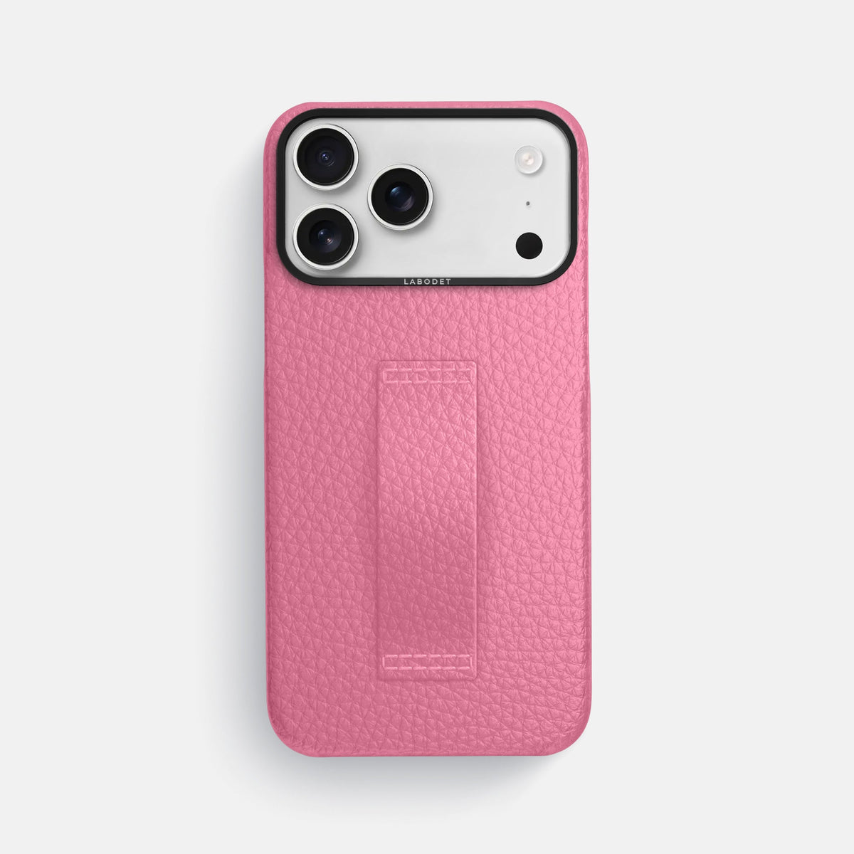 Finger Case For iPhone 18 Pro Max In Calf -1 | Pink-Black