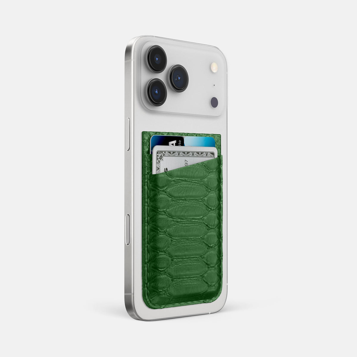 MagSafe Wallet For iPhone 18 Pro Max In Python -2 | Green