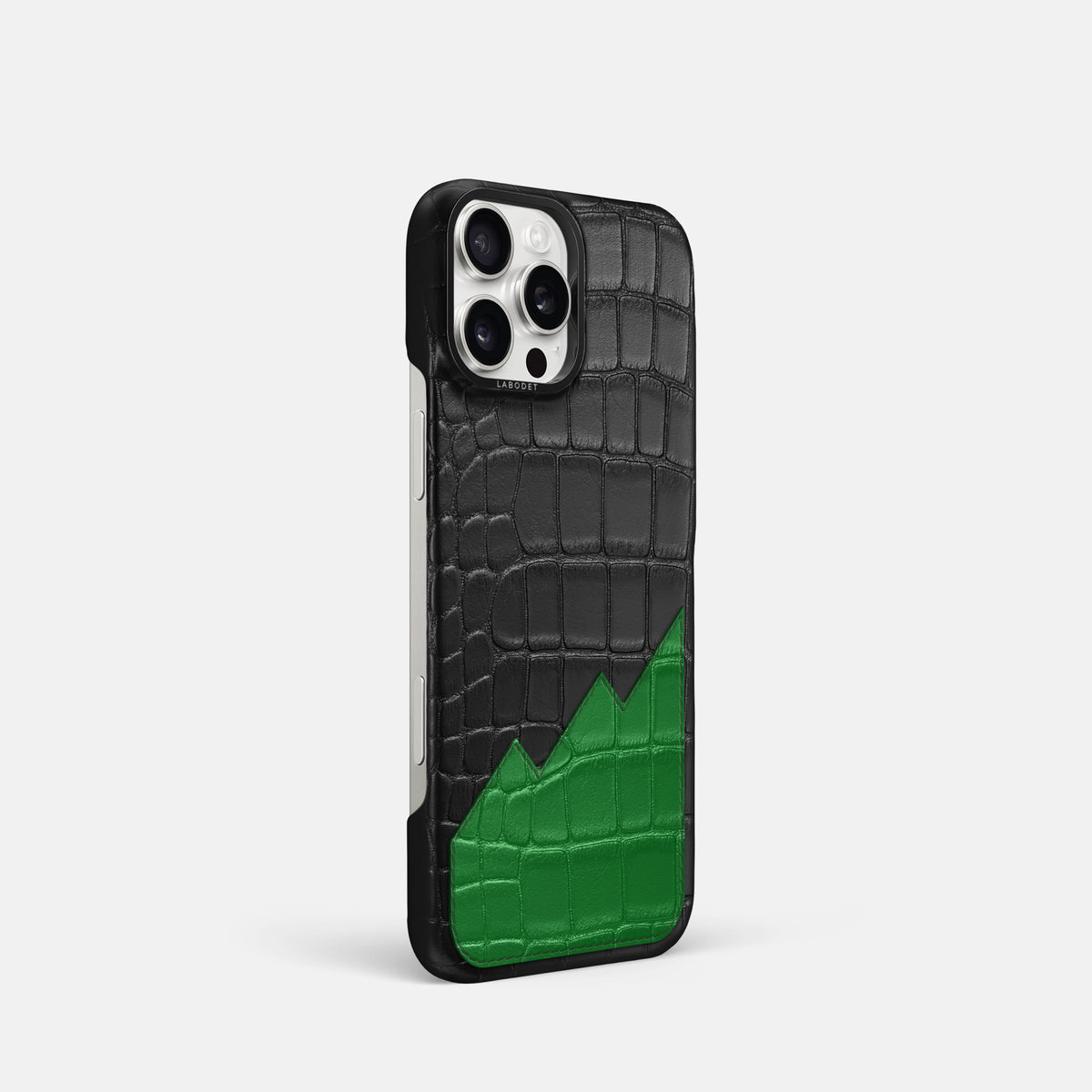 Classic Case With UpOnly For iPhone 16 Pro In Alligator -2 | Black-Black