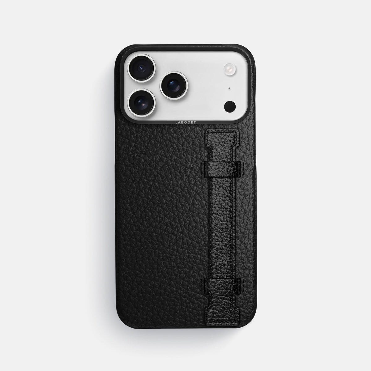 Handle Case For iPhone 18 Pro Max In Calf -1 | Black-Black