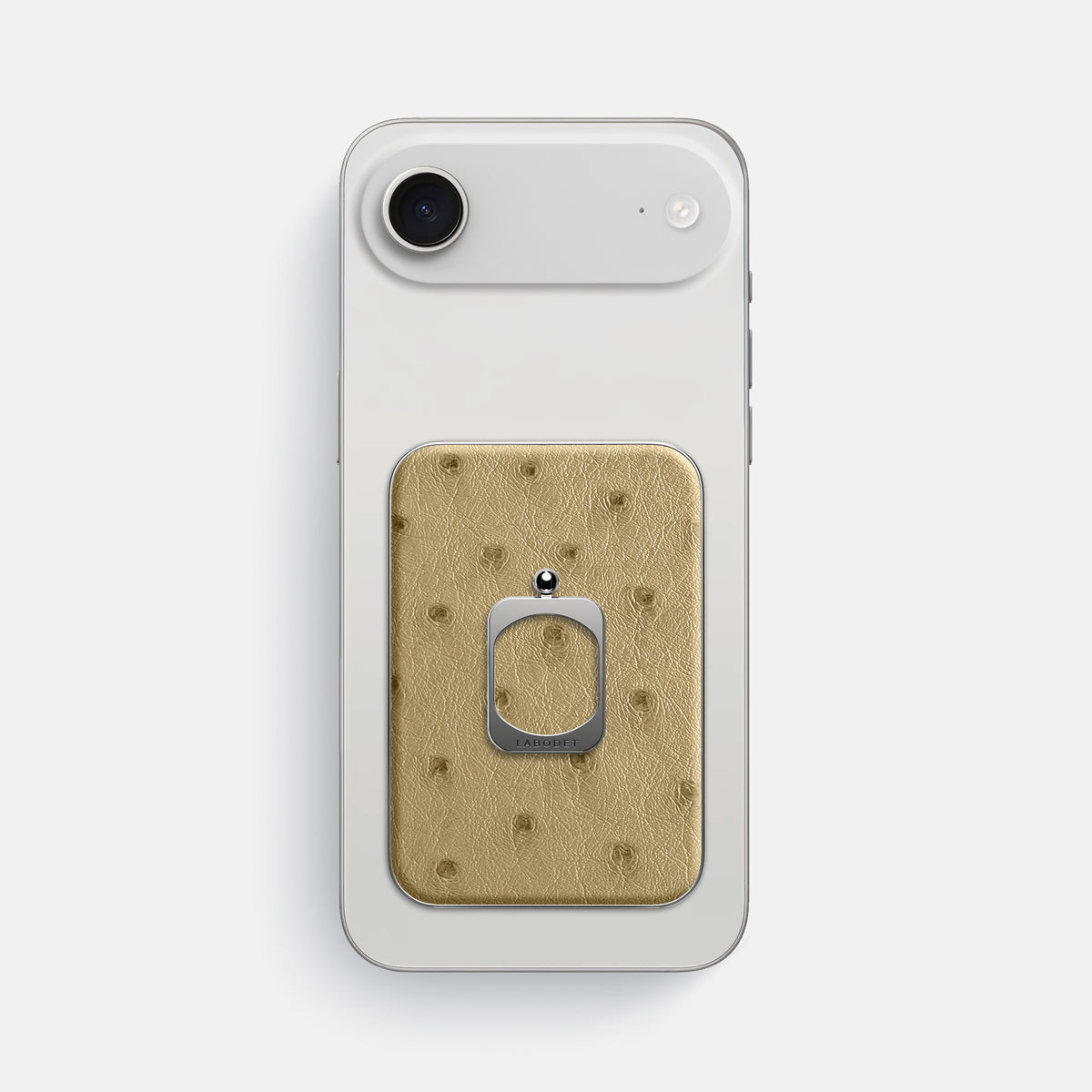 MagSafe Ring For iPhone 17 Air In Ostrich -2 | Desert-Sand-Steel