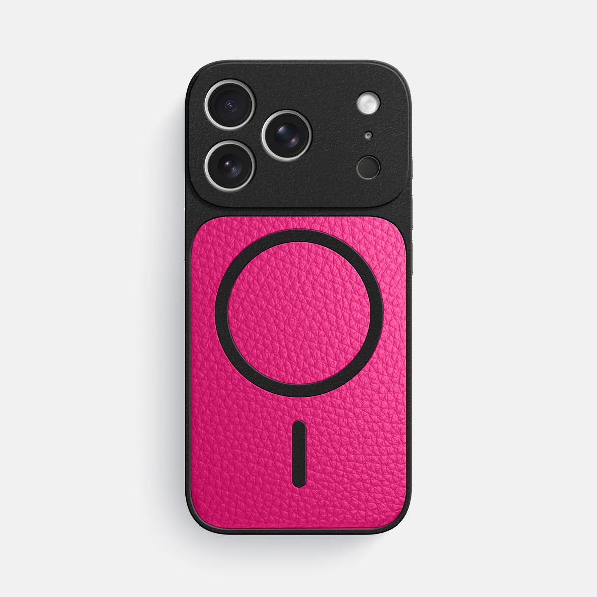 MagSafe Mask For iPhone 17 Pro Max In Calf -3 | Magenta