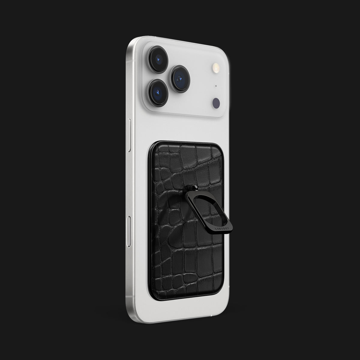 MagSafe Ring Edition Black For iPhone 17 Pro Max In Alligator -2 | Edition-Black-Black