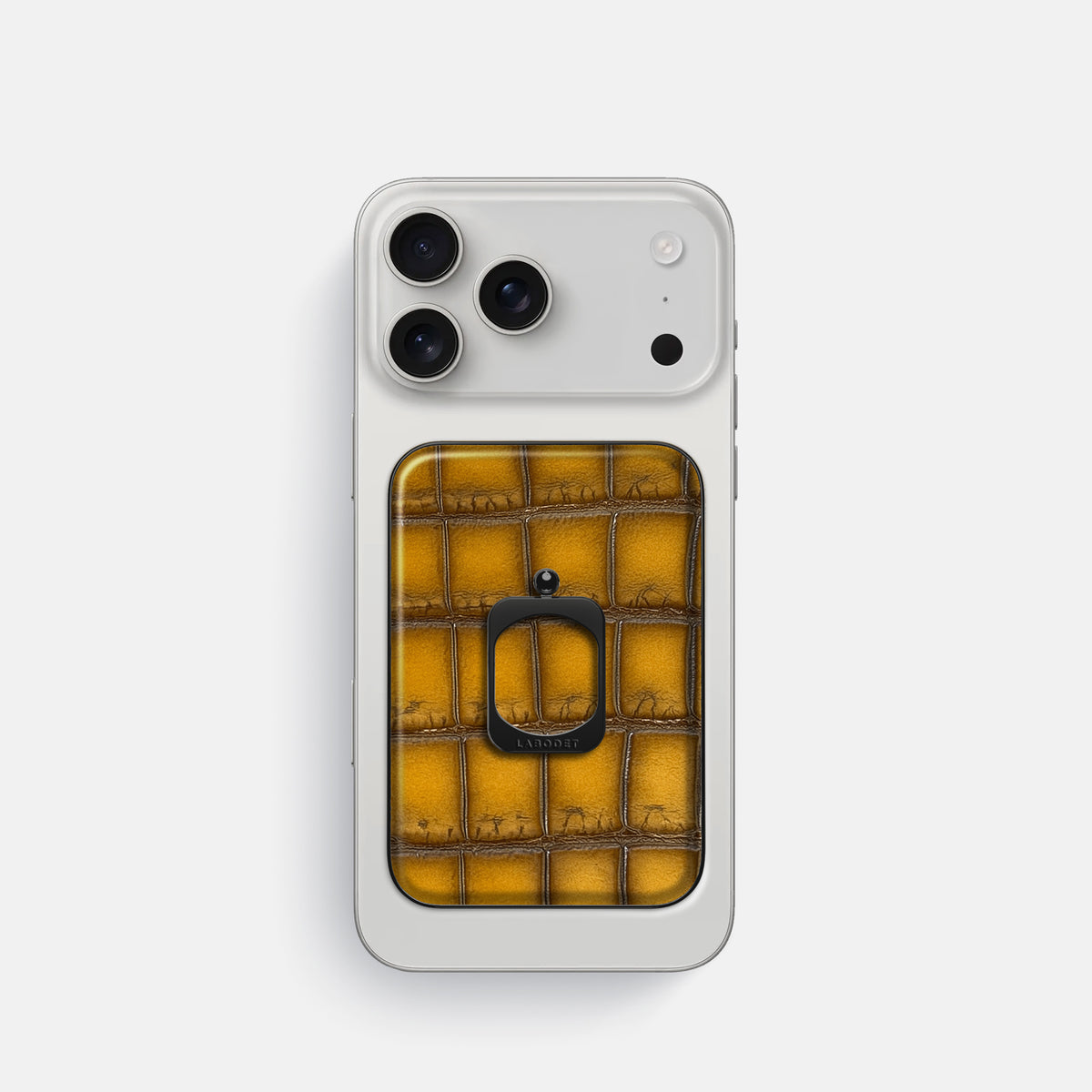 MagSafe Ring For iPhone 17 Pro In Patina Alligator -2 | Sydney-Black