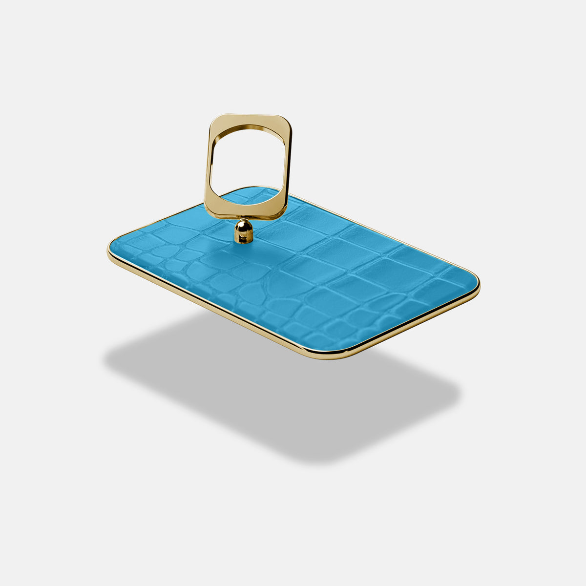 MagSafe Ring For iPhone 17 Air In Alligator -4 | Curaçao-Blue-Gold