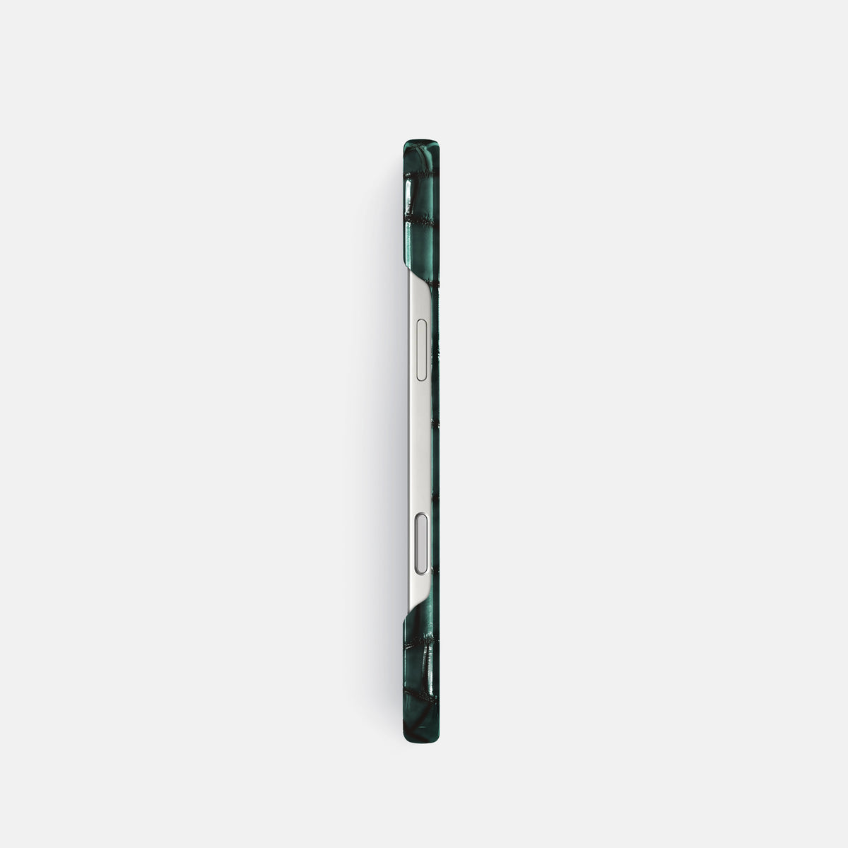 Slim Case For iPhone 17 Pro In Patina Alligator -3 | Green