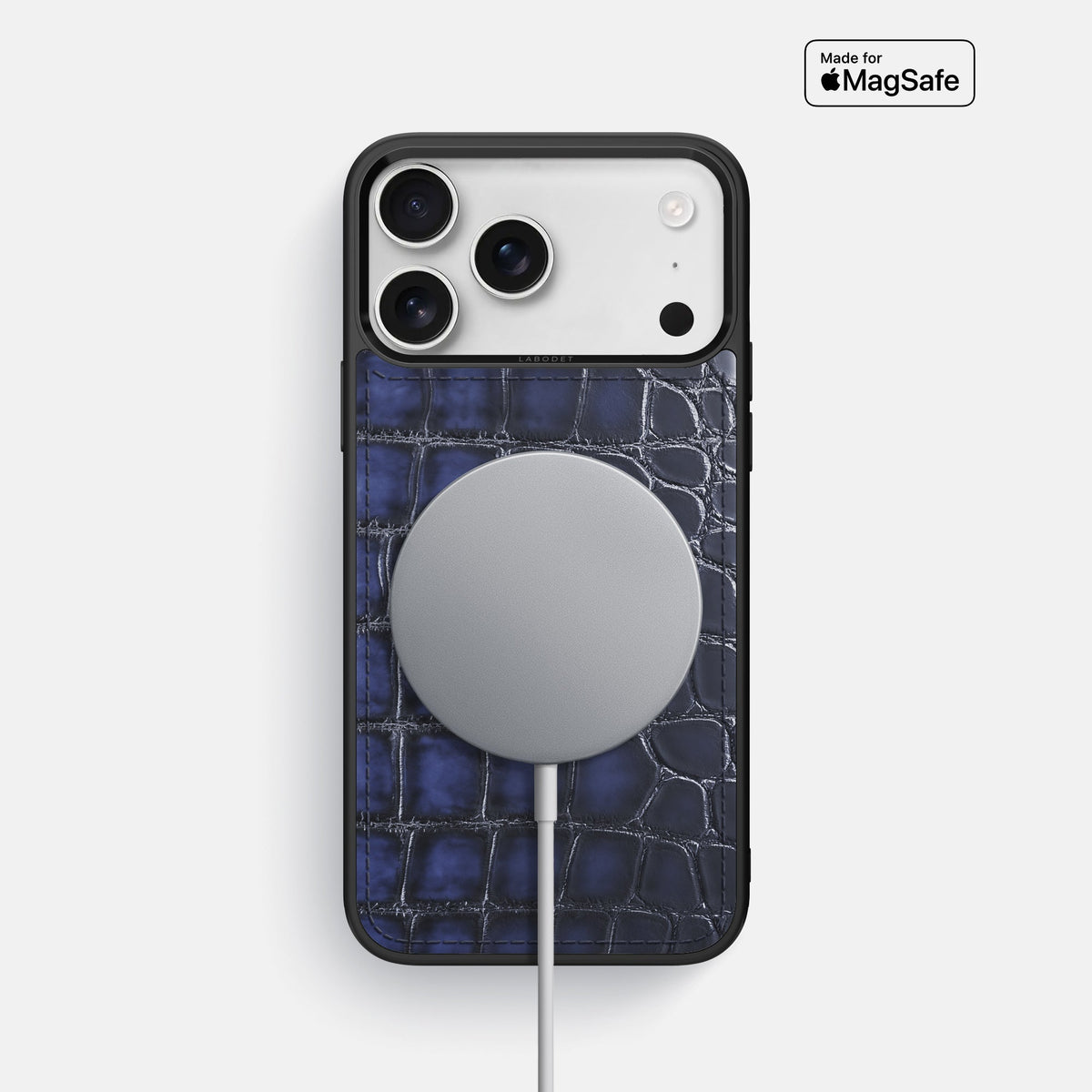 Sport Case For iPhone 18 Pro Max In Patina Alligator -5 | Havana-Blue