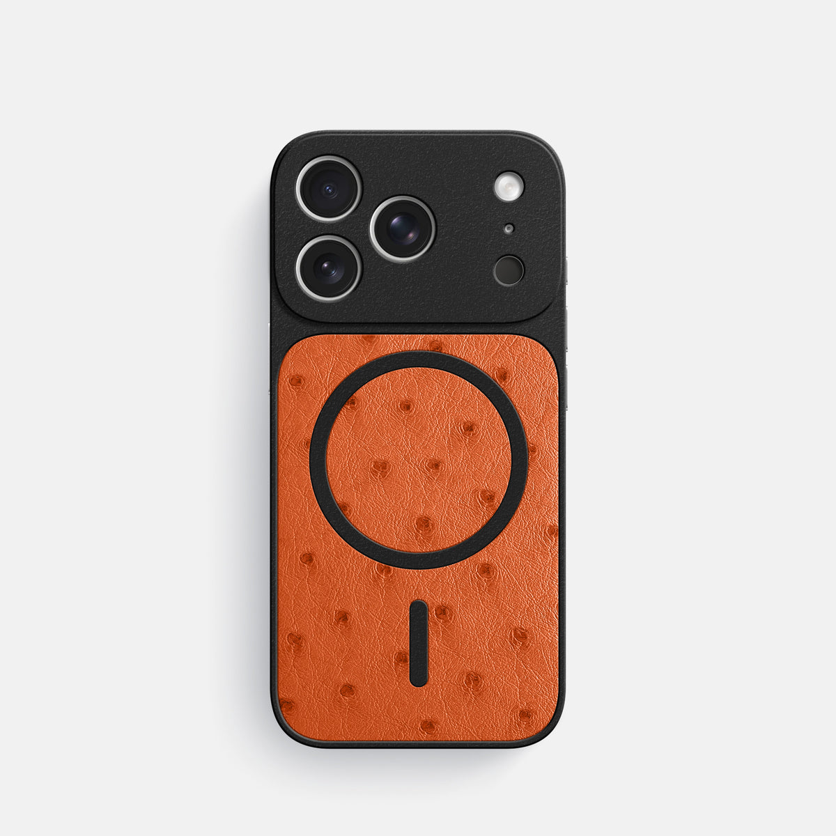 MagSafe Mask For iPhone 17 Pro In Ostrich -3 | Orange