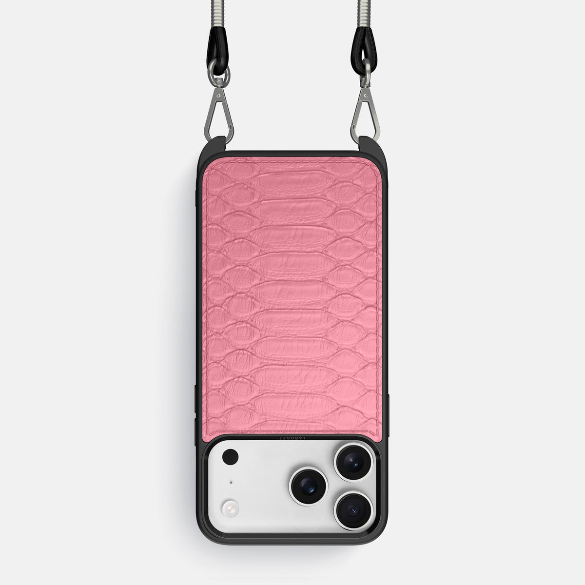 Crossbody Sport Case For iPhone 18 Pro In Python -1 | Pink