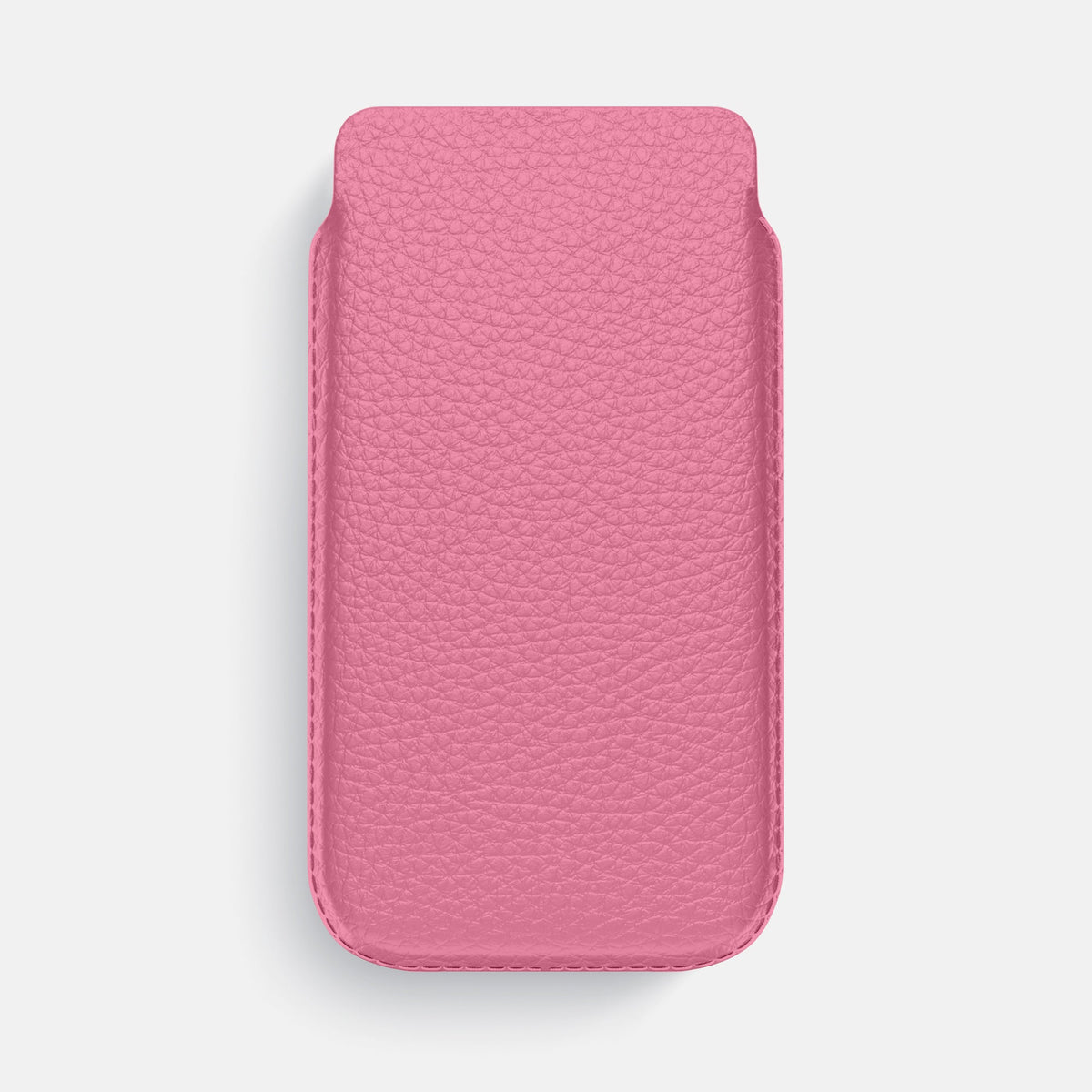 Pouch Case For iPhone 18 Pro Max In Calf -1 | Pink