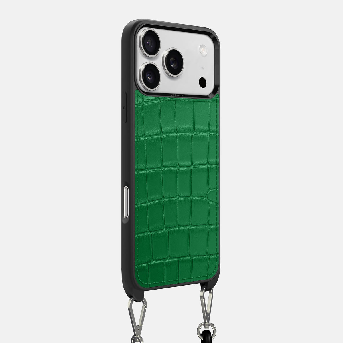 Crossbody Sport Case For iPhone 18 Pro Max In Alligator -2 | Forest-Green