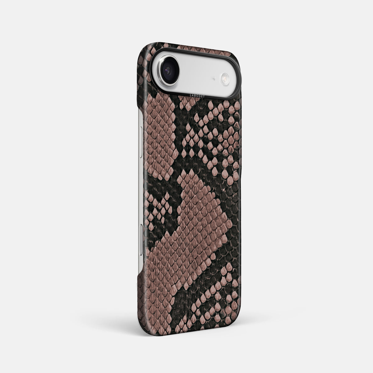 Classic Case For iPhone 17 Air In Deluxe Python -2 | Mahogany-Brown-Black