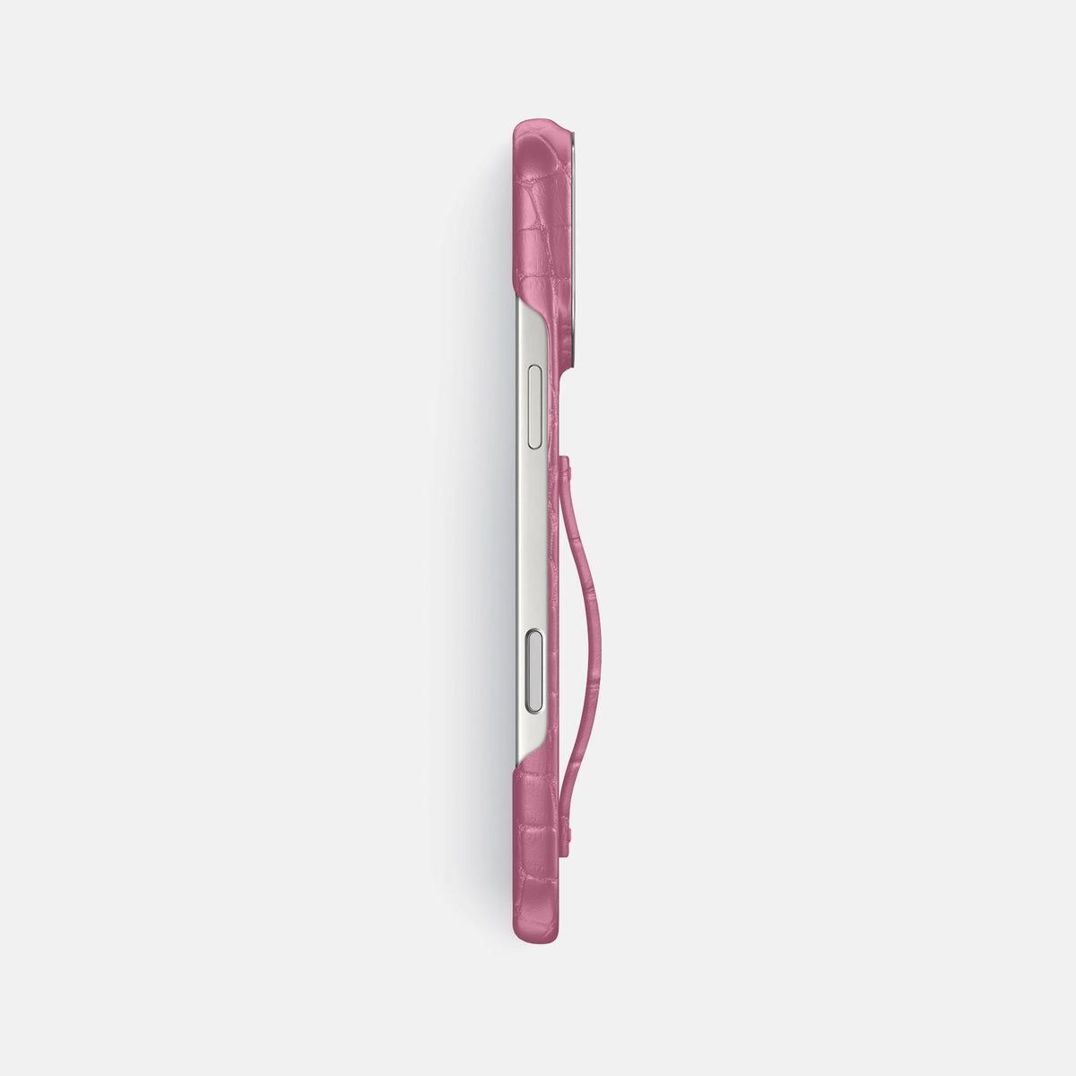 Finger Case For iPhone 18 Pro Max In Alligator -3 | Pink-Lagoon-Steel