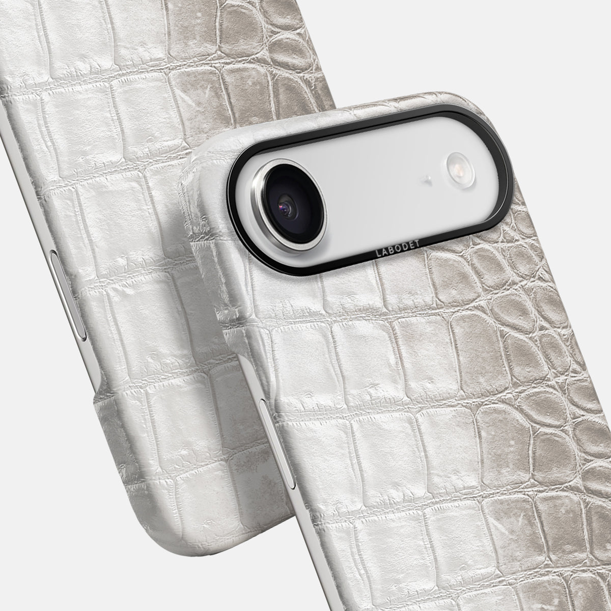 Classic Case For iPhone 17 Air In Himalayan Crocodile -5 | Grey-Black