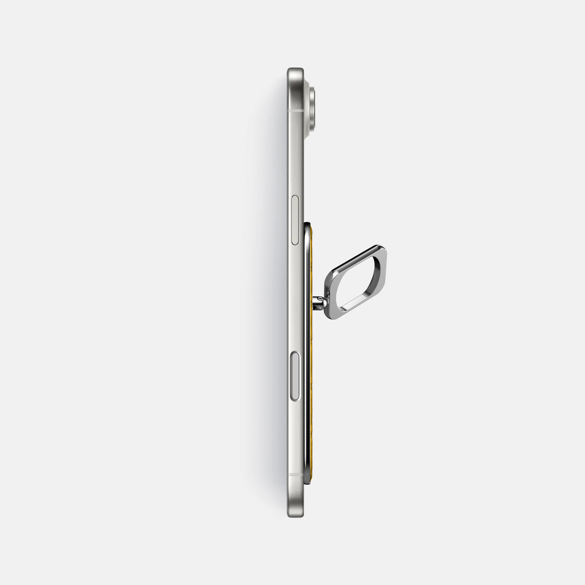 MagSafe Ring For iPhone 17 Air In Alligator -3 | Yellow-Steel