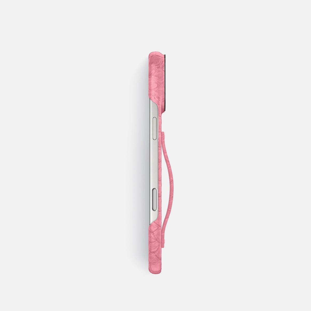 Finger Case For iPhone 18 Pro In Python -3 | Pink-Black