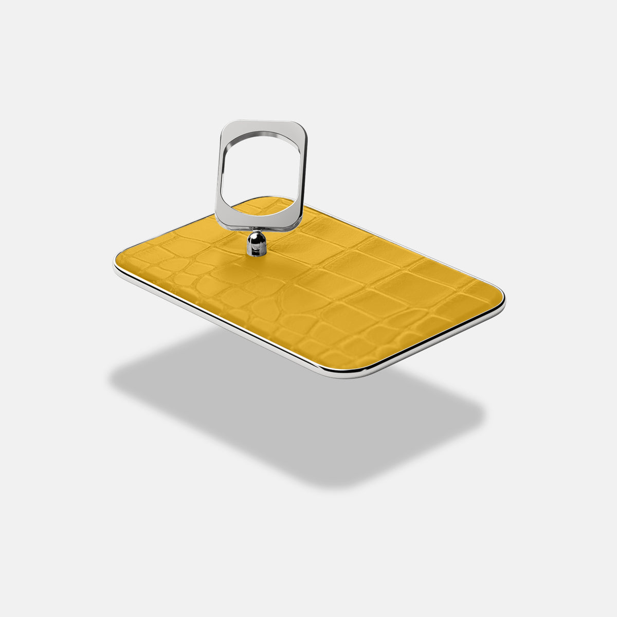 MagSafe Ring For iPhone 17 Pro In Alligator -4 | Yellow-Steel