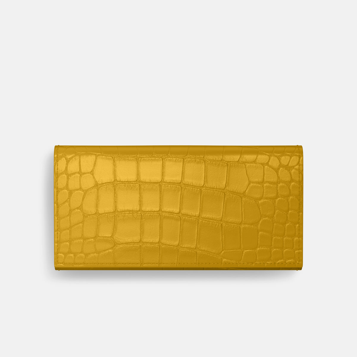 Wallet Case For iPhone 17 Pro In Alligator -3 | Yellow