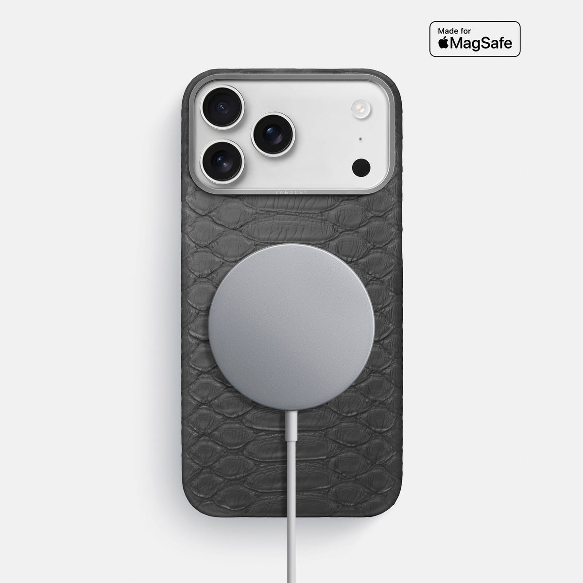Classic Case For iPhone 18 Pro Max In Python -5 | Grey-Steel