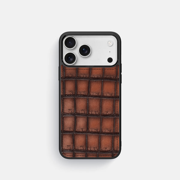 Sport Case For iPhone 17 Pro In Patina Alligator