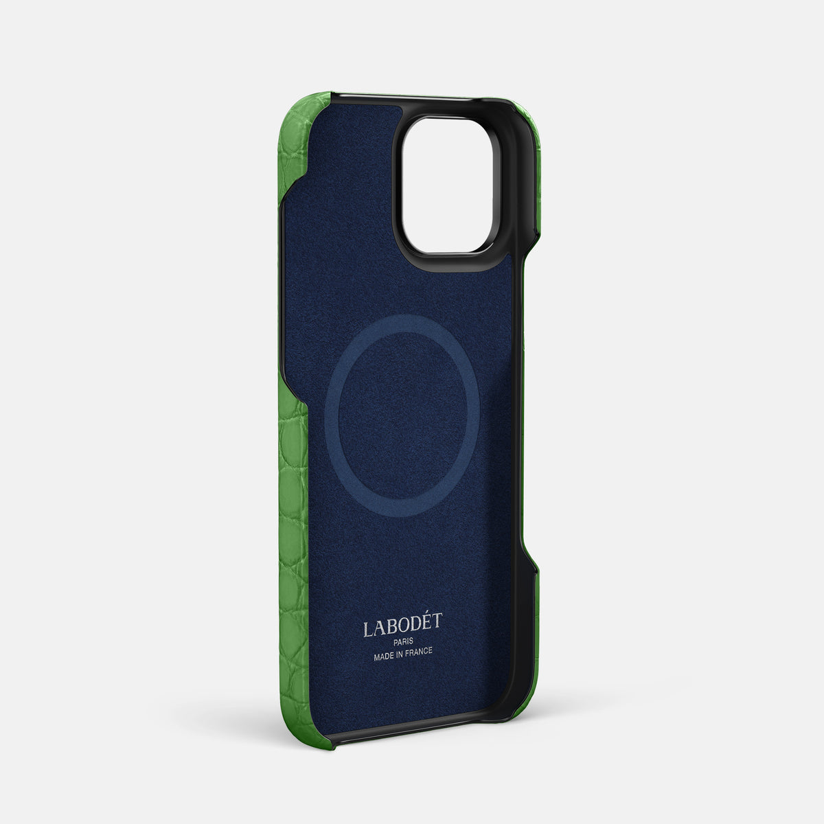 Classic Case With UpOnly For iPhone 16 Pro Max In Alligator -3 | Apple-Green-Black