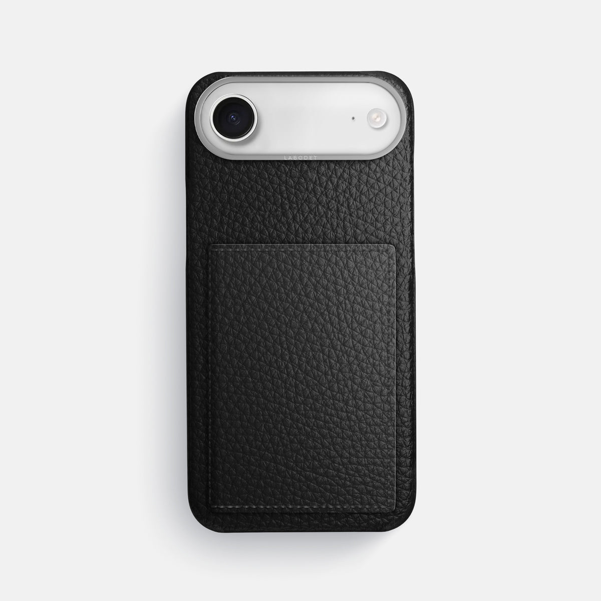 Bi-Fold Case For iPhone 17 Air In Calf -1 | Black-Steel