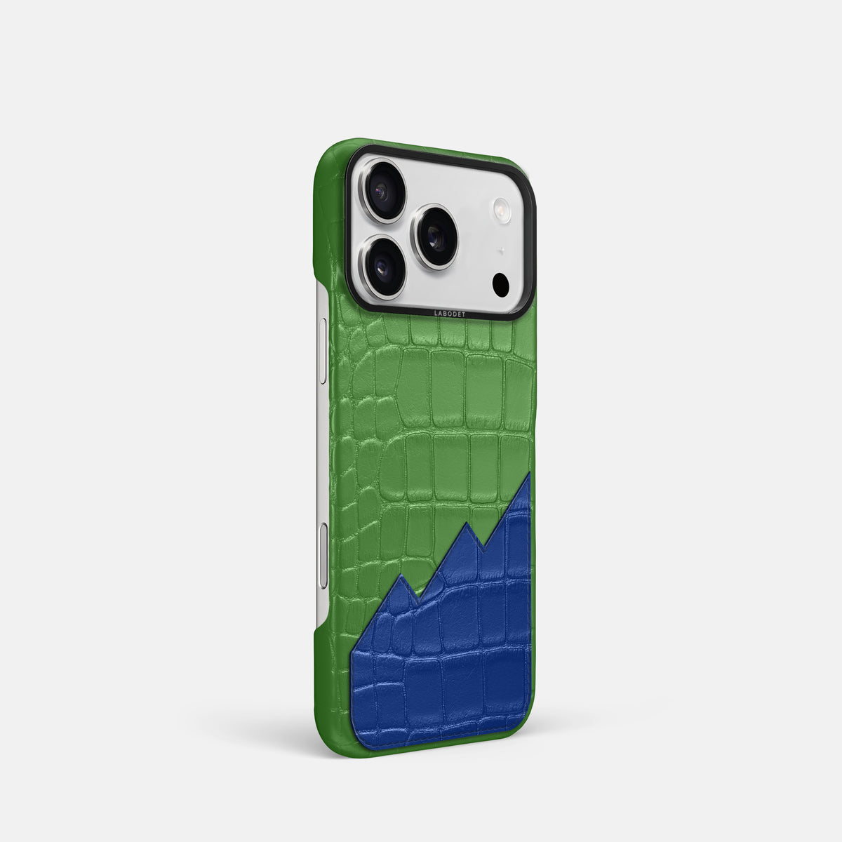 Classic Case With UpOnly For iPhone 17 Pro In Alligator -2 | Apple-Green-Black