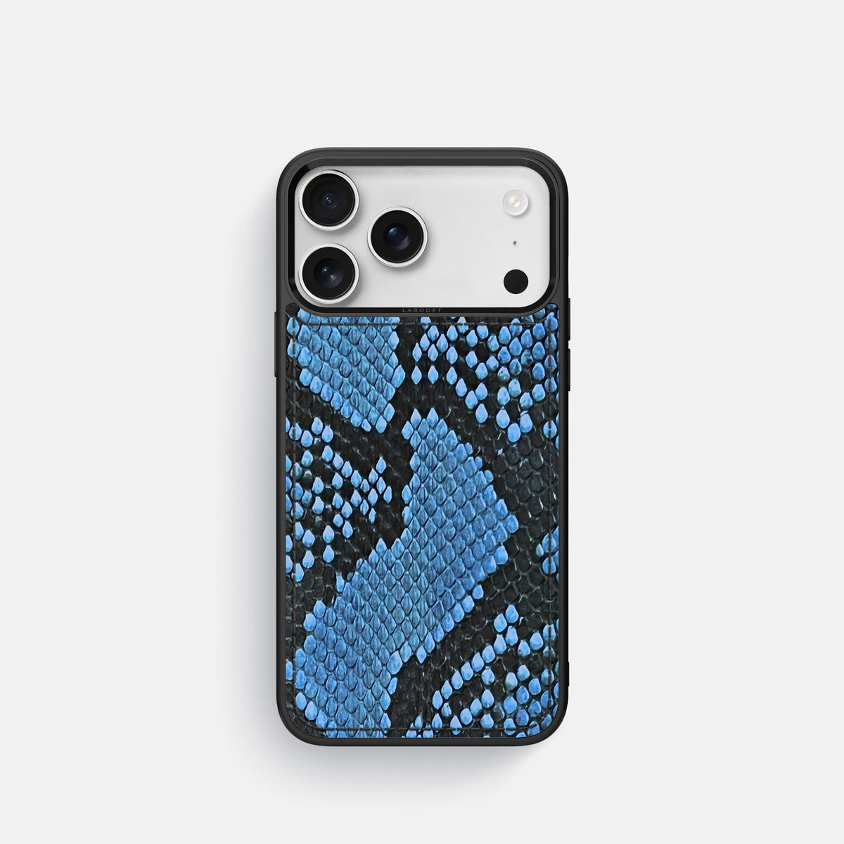 Sport Case For iPhone 18 Pro In Deluxe Python -1 | Blue-Jeans