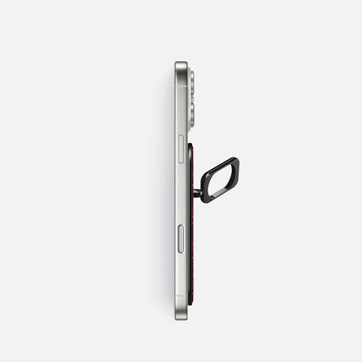 MagSafe Ring For iPhone 18 Pro In Patina Alligator -3 | Havana-Burgundy-Black