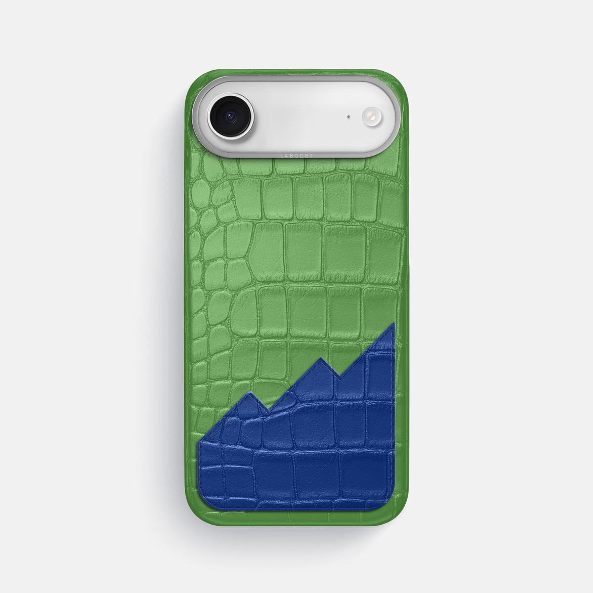 Classic Case With UpOnly For iPhone 17 Air In Alligator -1 | Apple-Green-Steel