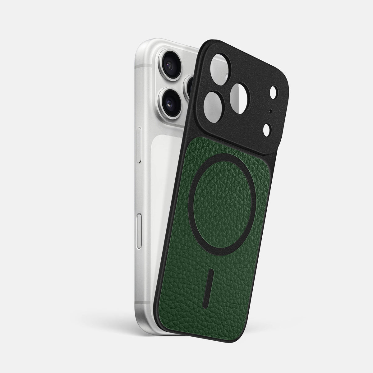 MagSafe Mask For iPhone 18 Pro Max In Calf -1 | Dark-Green