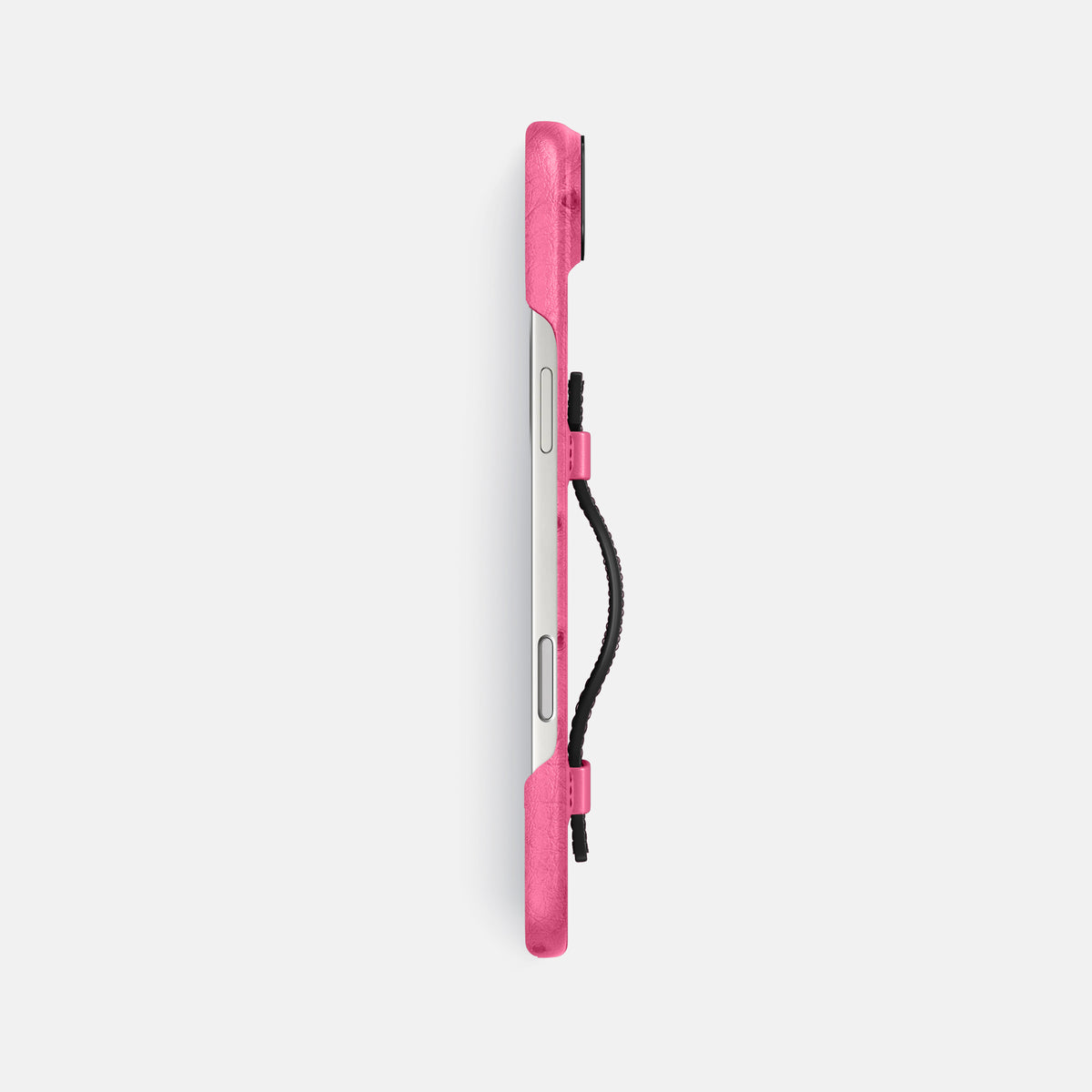 Handle Case Coloré For iPhone 17 Air In Ostrich -3 | Pink-Black