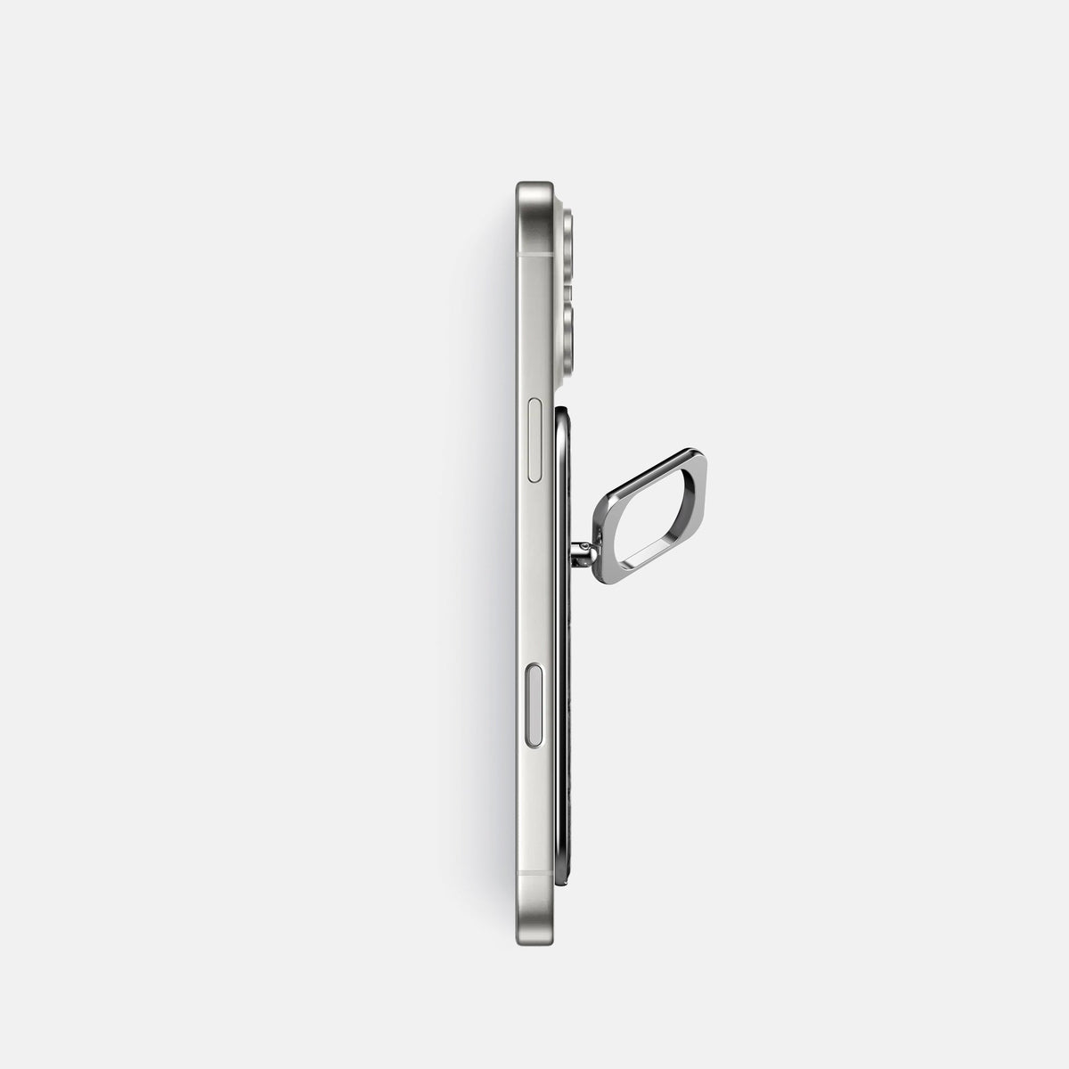 MagSafe Ring For iPhone 18 Pro In Alligator -3 | Grey-Steel