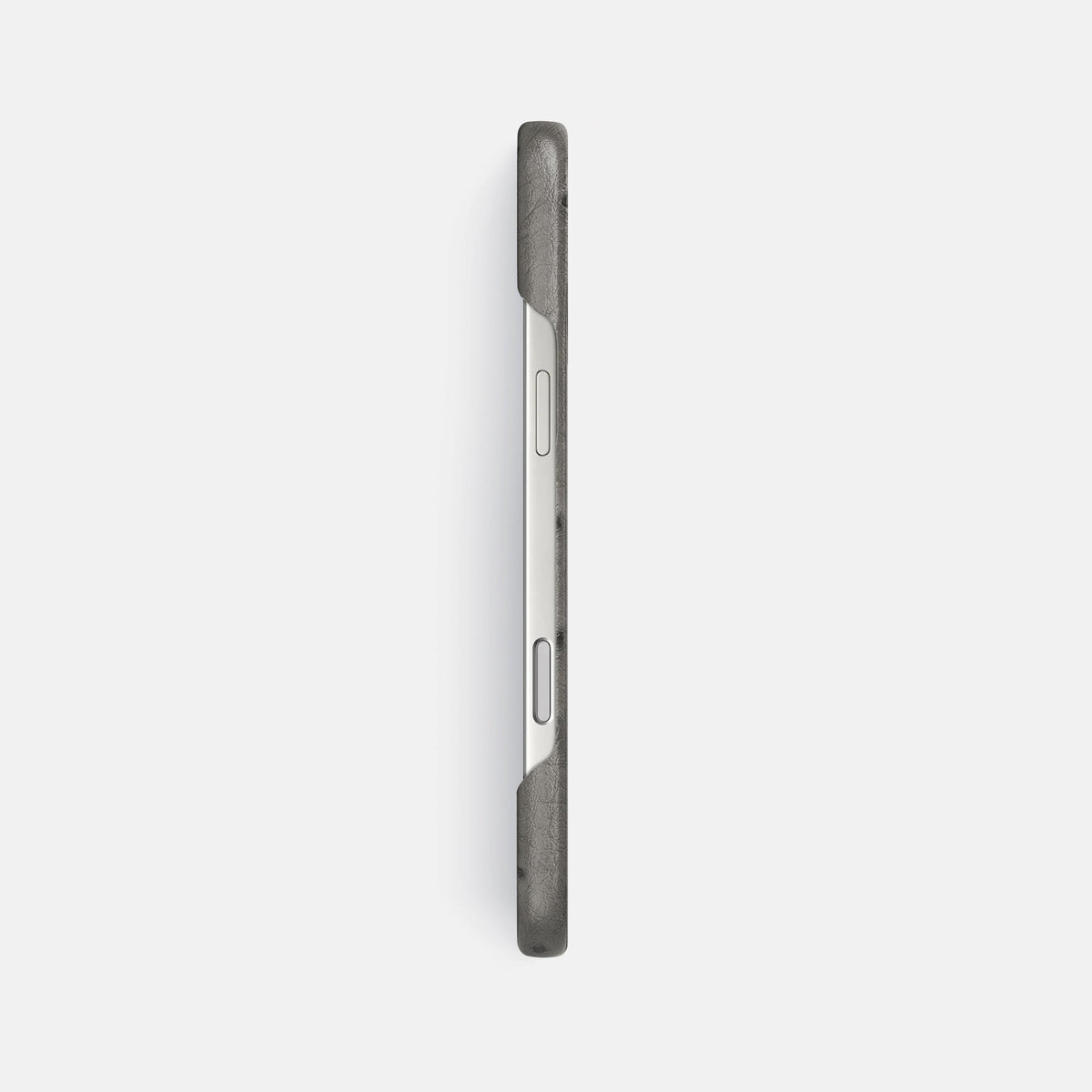 Slim Case For iPhone 18 Pro Max In Ostrich -3 | Grey